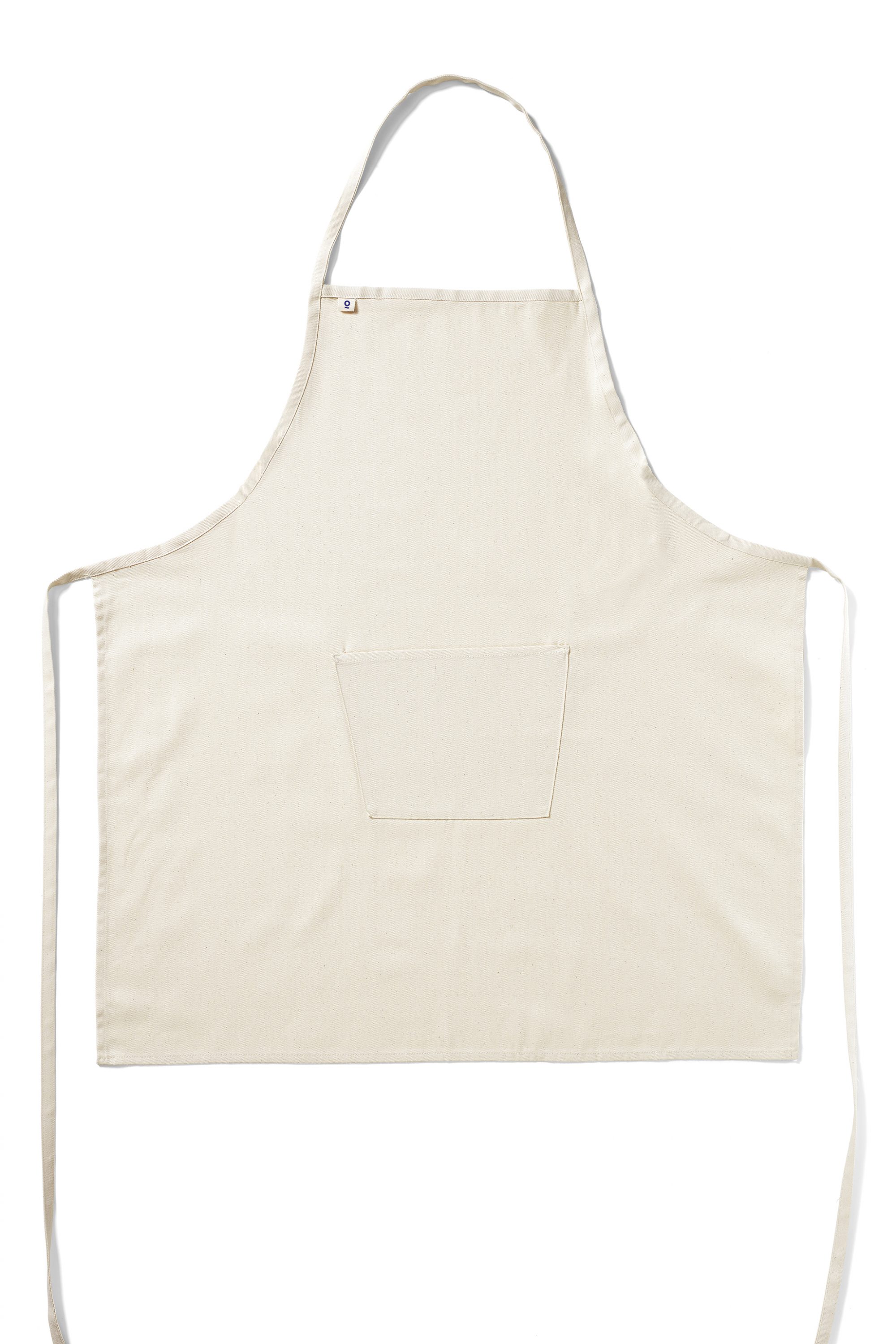 Apron with pocket, Natural color – Roll Drap