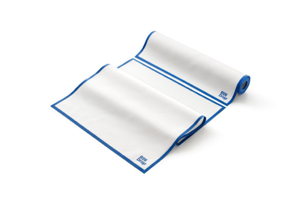 All-purpose dish towels - white/blue