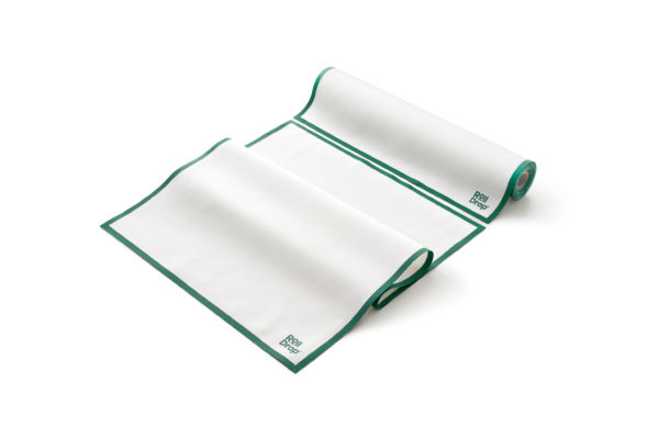 All-purpose dish towels - white/green